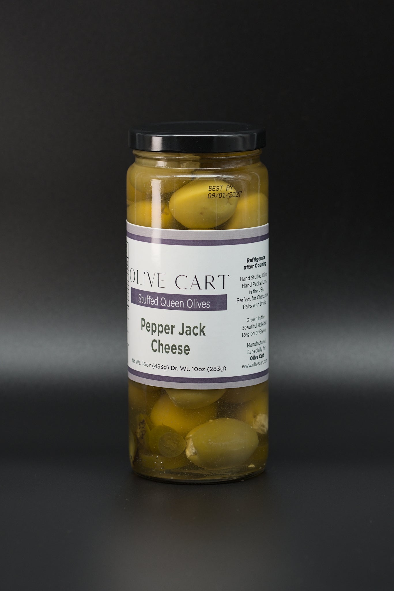 Pepper Jack Cheese Stuffed Olives