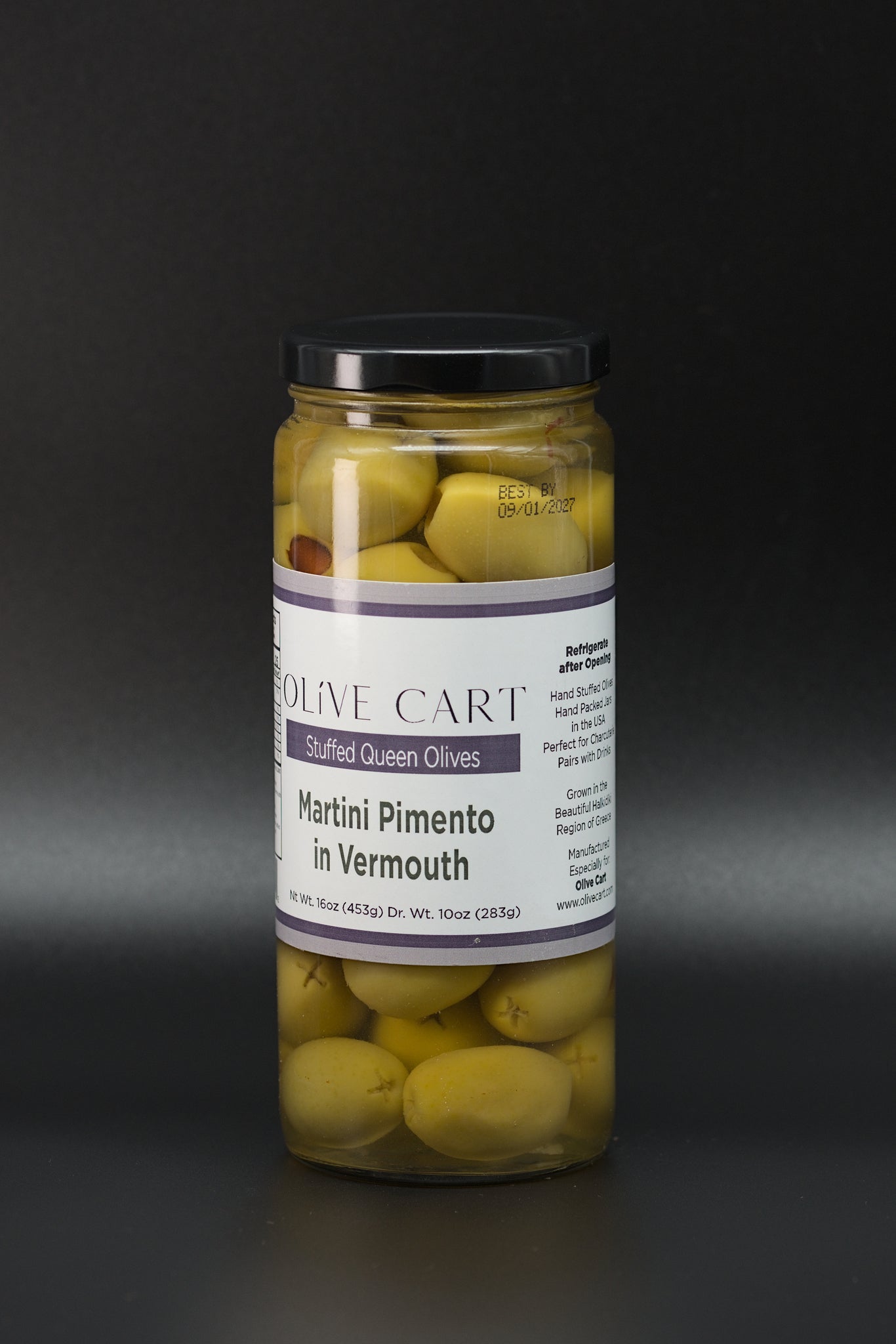 Vermouth Soaked Martini Olives