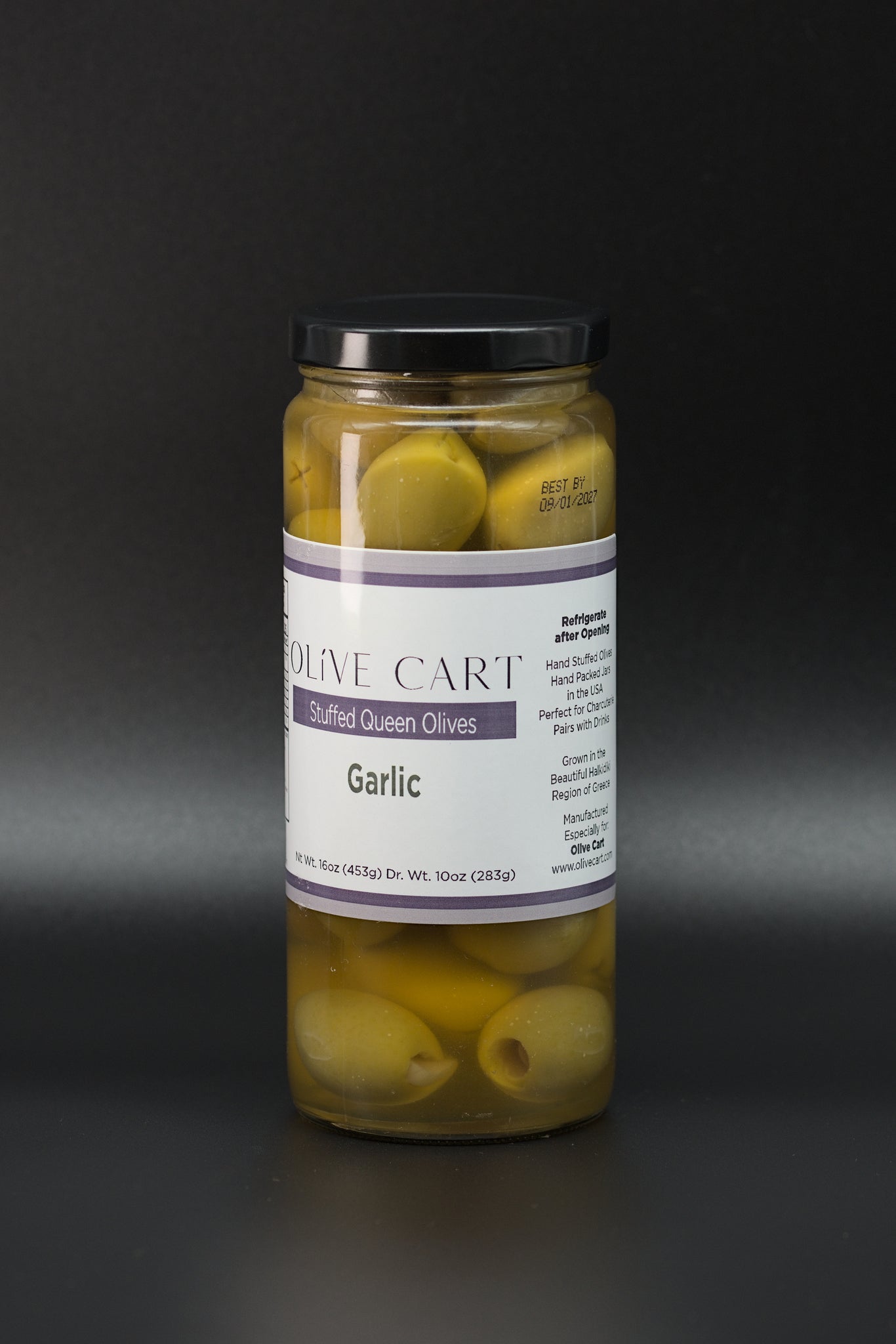 Garlic Stuffed Olives