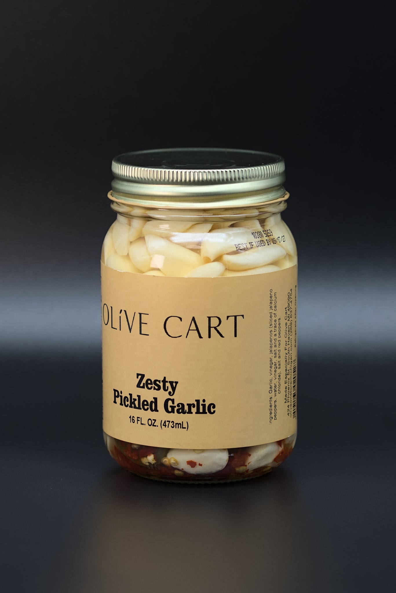 Zesty Pickled Garlic