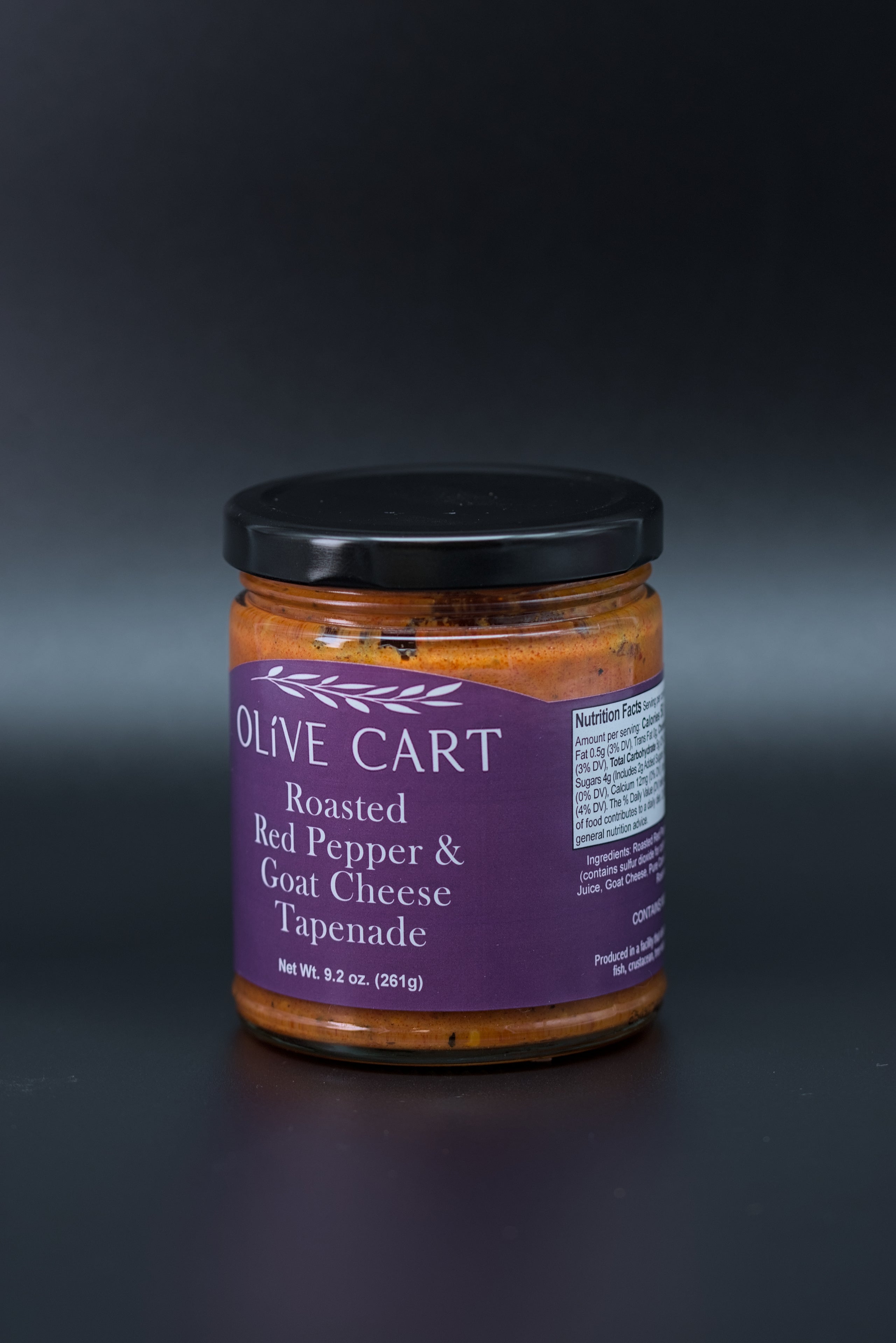 Roasted Red Pepper & Goat Cheese Tapenade – Olive Cart