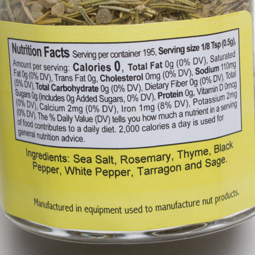 Chicken & Poultry Sea Salt Rub