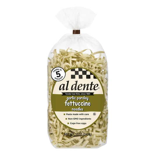 Garlic Parsley Fettuccine
