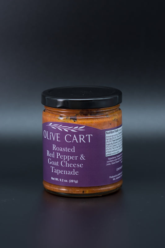 Roasted Red Pepper & Goat Cheese Tapenade