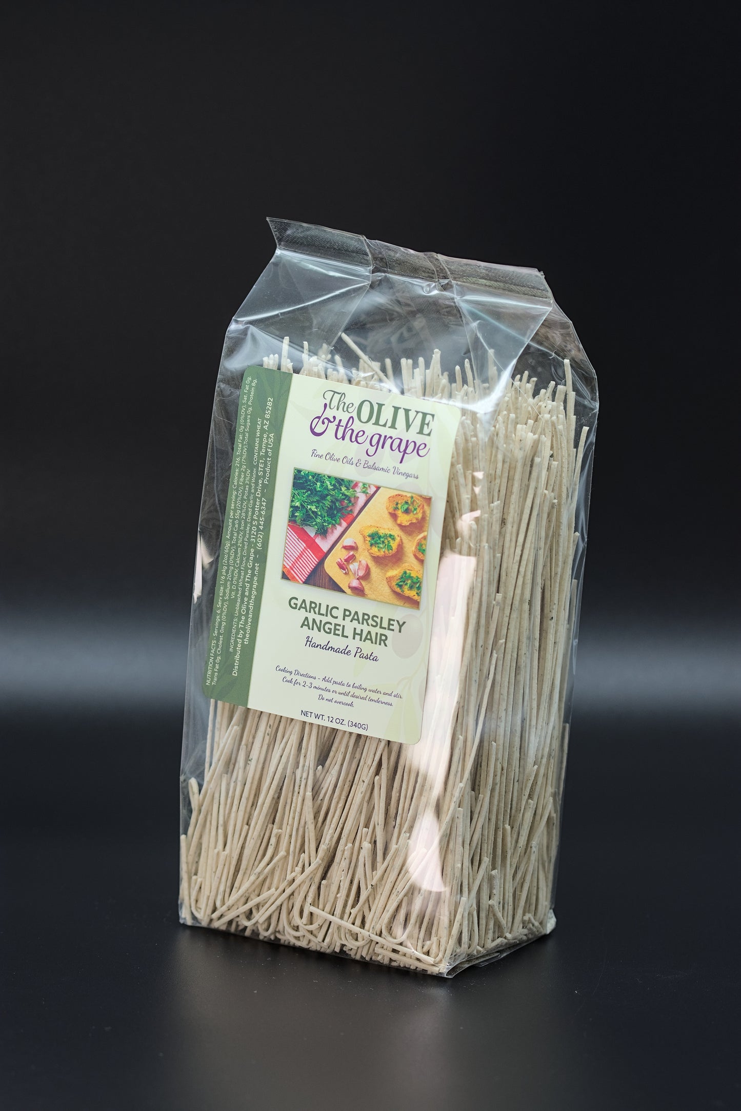 Garlic & Parsley Angel Hair Pasta