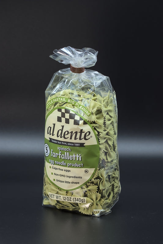 Spinach Farfalletti