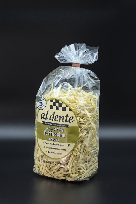 Garlic Parsley Fettuccine