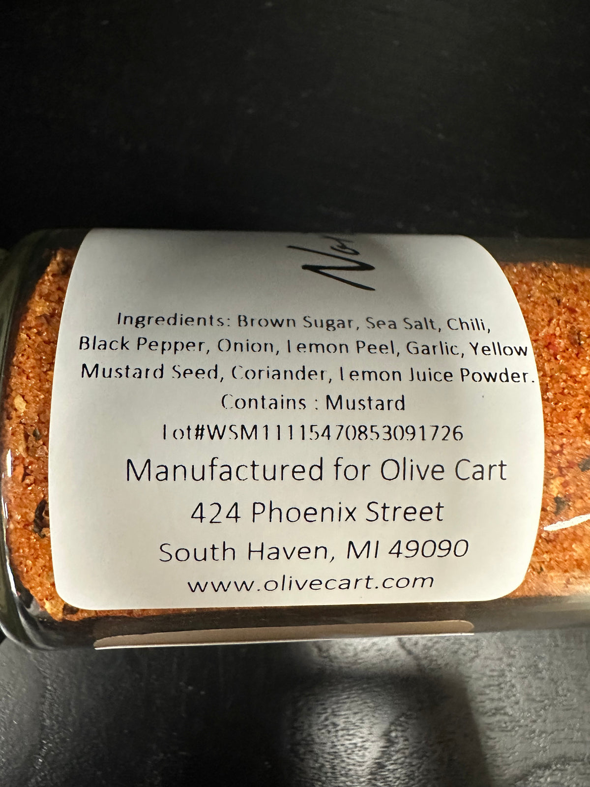 Northwest Salmon Rub