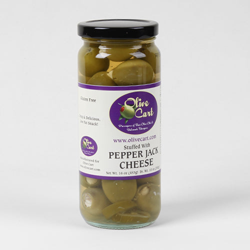 Pepper Jack Cheese Stuffed Olives