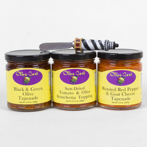 Tapenade 3-Pack w/ Spreader