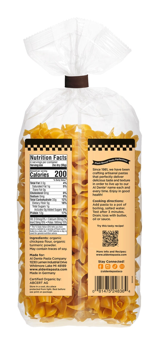 Chickpea+Turmeric pasta