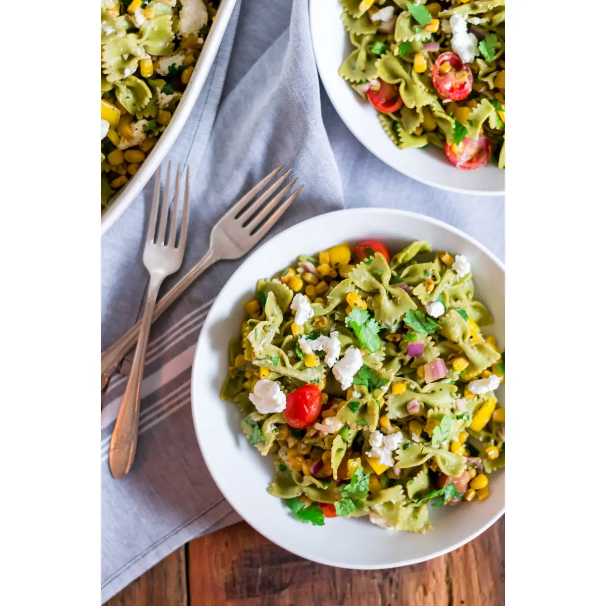 Spinach Farfalletti