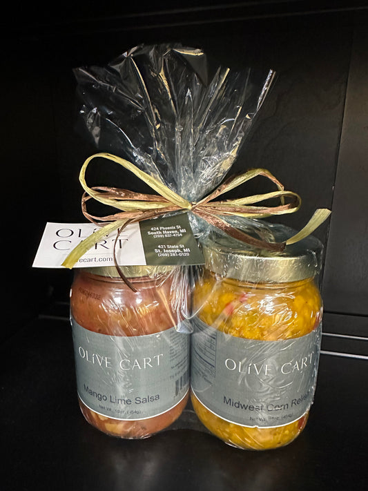 Salsa 2 pack Midwest corn relish/Mango Lime Salsa